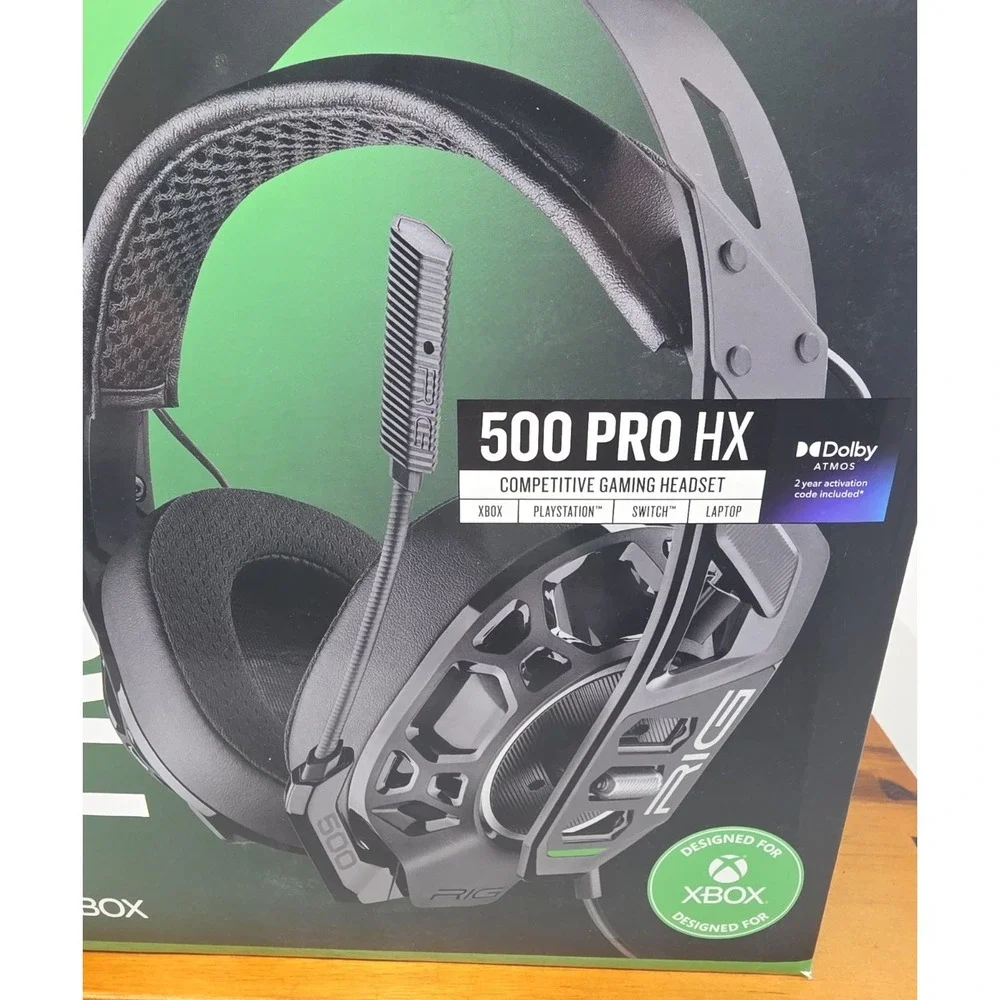 RIG 500 PRO HX Wired Gaming Headset Xbox PlayStation Switch PC New Sealed